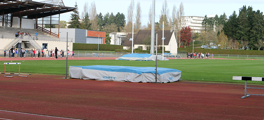 Stade Roger Belliard tribune