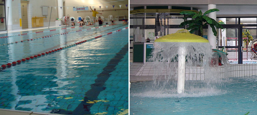 La piscine sports et loisirs de Cesson-Sévigné