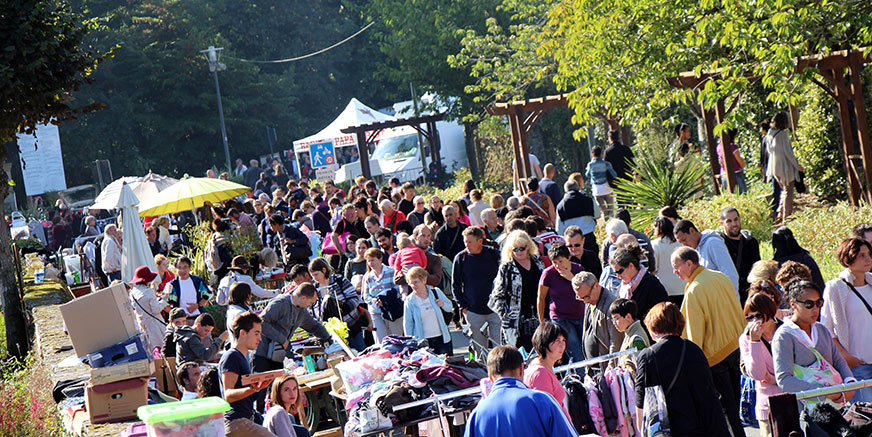 La braderie de Cesson à proximité de Rennes